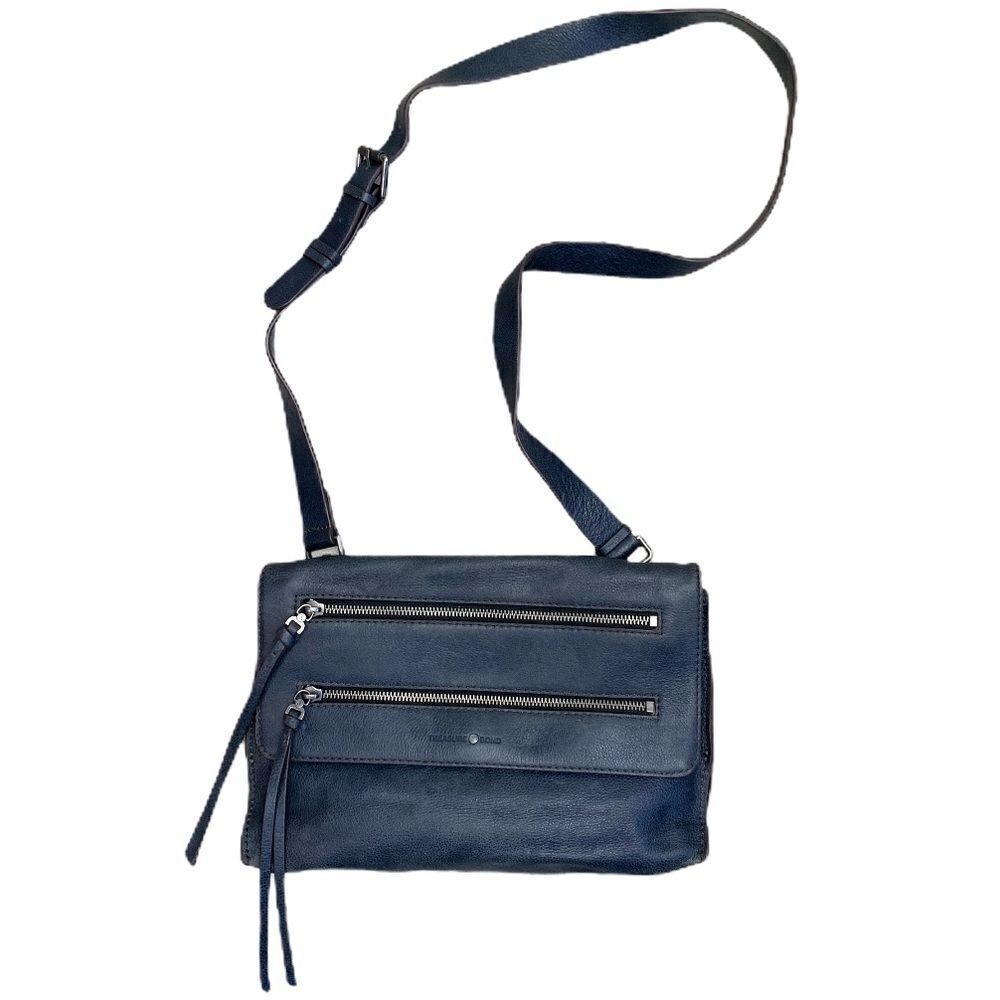 Treasure&Bond Double Zip Convertible Crossbody Bag